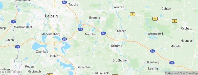 Klinga, Germany Map