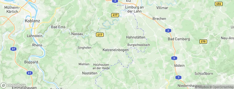 Klingelbach, Germany Map
