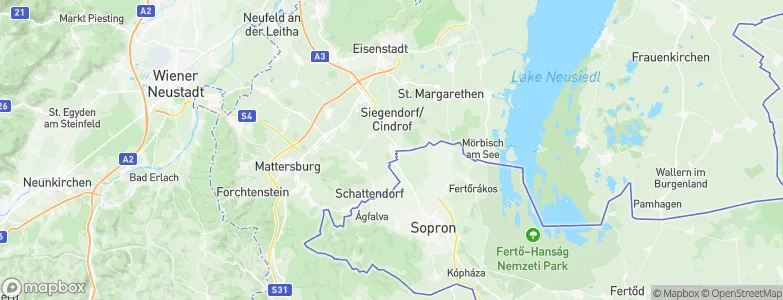 Klingenbach, Austria Map