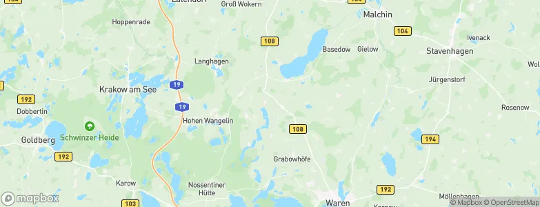 Klocksin, Germany Map