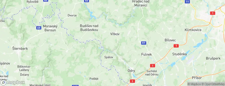 Klokočov, Czechia Map