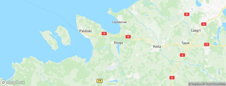 Klooga, Estonia Map
