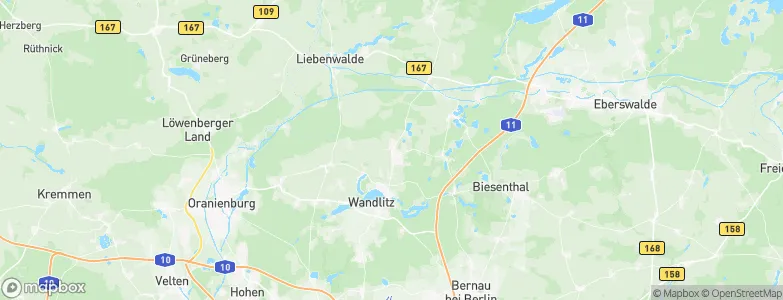 Klosterfelde, Germany Map