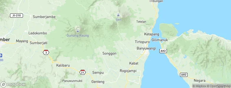 Kluncing, Indonesia Map