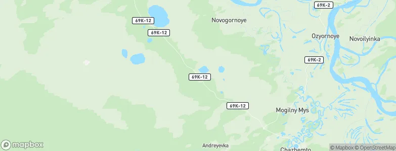 Klyukvinka, Russia Map