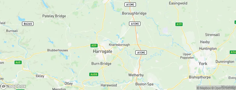 Knaresborough, United Kingdom Map