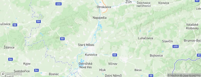 Kněžpole, Czechia Map