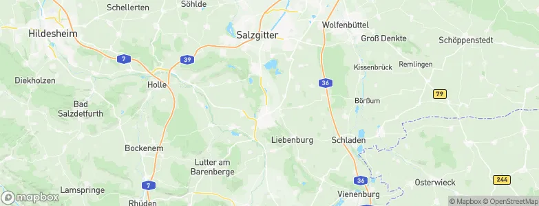 Kniestedt, Germany Map