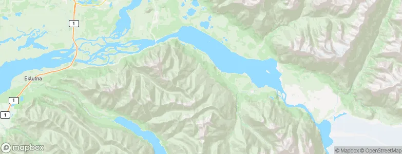 Knik River, United States Map