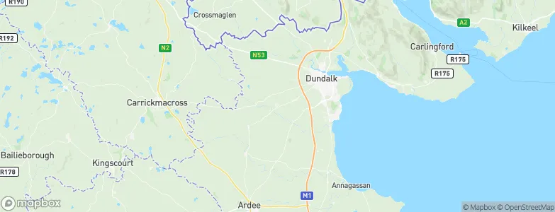 Knockbridge, Ireland Map