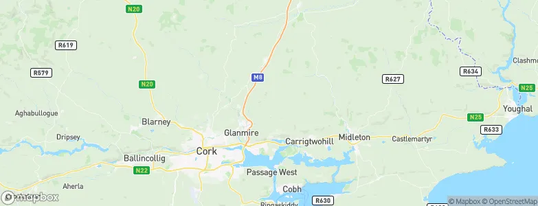 Knockraha, Ireland Map