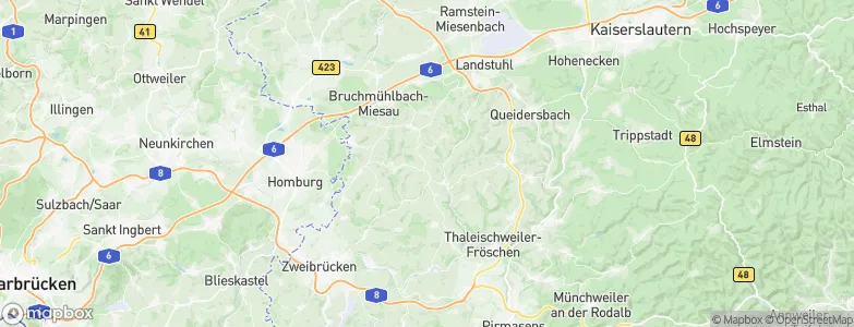 Knopp-Labach, Germany Map