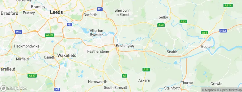 Knottingley, United Kingdom Map