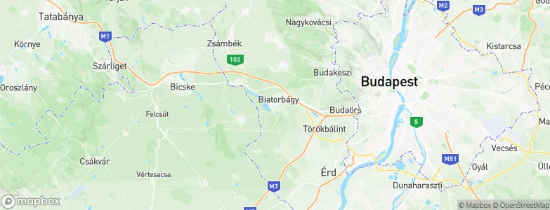 Kőbánya, Hungary Map