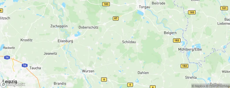 Kobershain, Germany Map