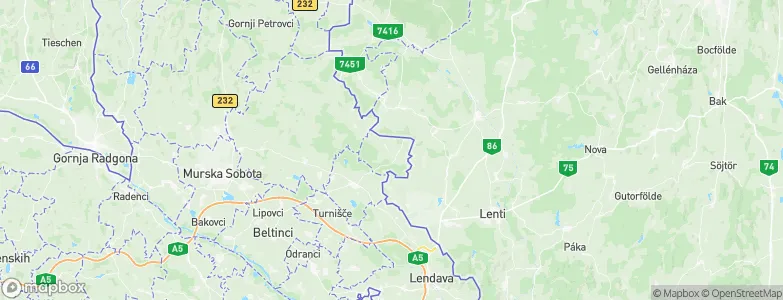 Kobilje, Slovenia Map