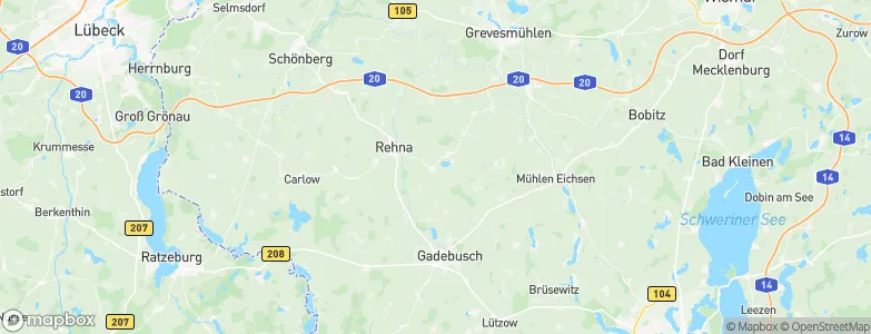 Köchelstorf, Germany Map
