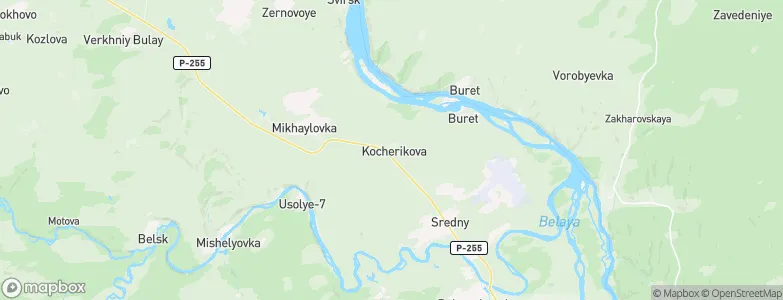 Kocherikova, Russia Map