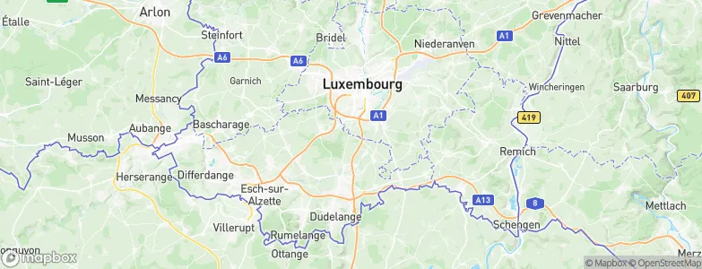Kockelscheuer, Luxembourg Map