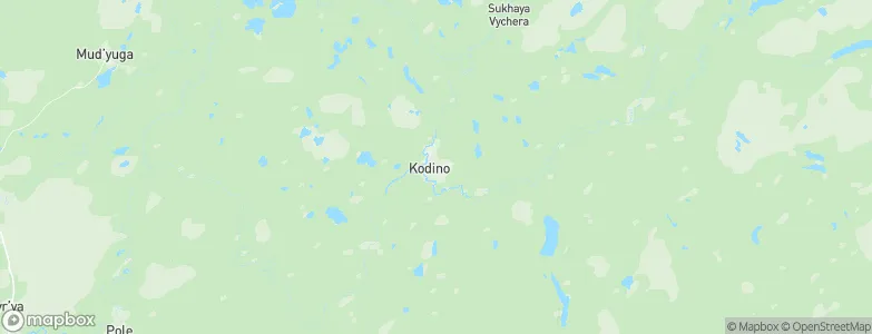 Kodino, Russia Map