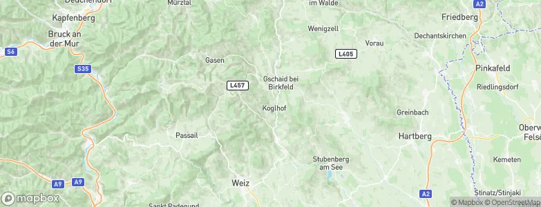 Koglhof, Austria Map