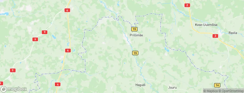 Kohila vald, Estonia Map