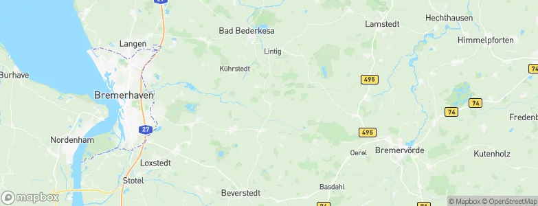 Köhlen, Germany Map