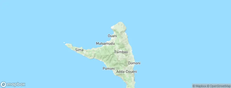 Koki, Comoros Map