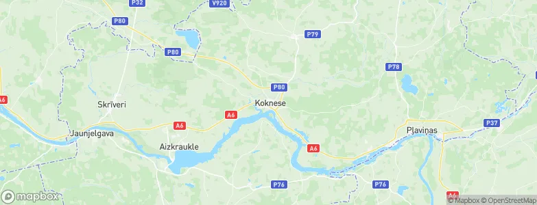 Koknese, Latvia Map