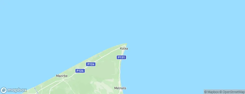 Kolka, Latvia Map