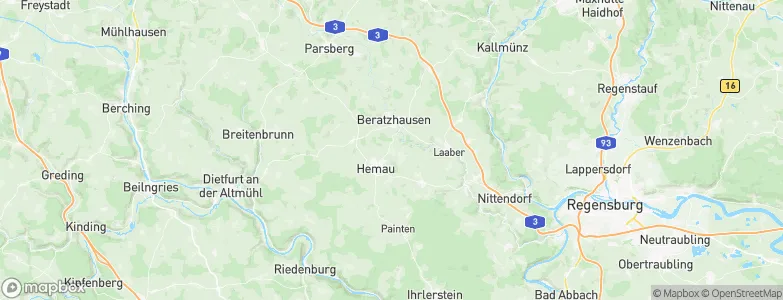 Kollersried, Germany Map