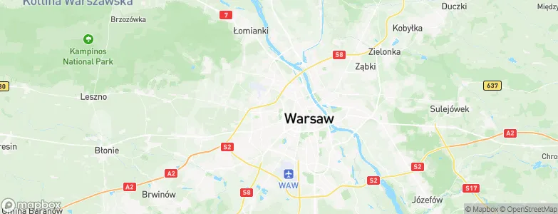 Koło, Poland Map