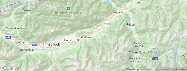 Kolsass, Austria Map