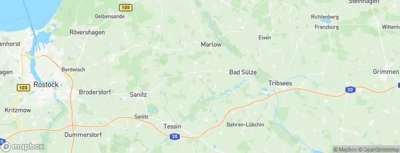 Kölzow, Germany Map