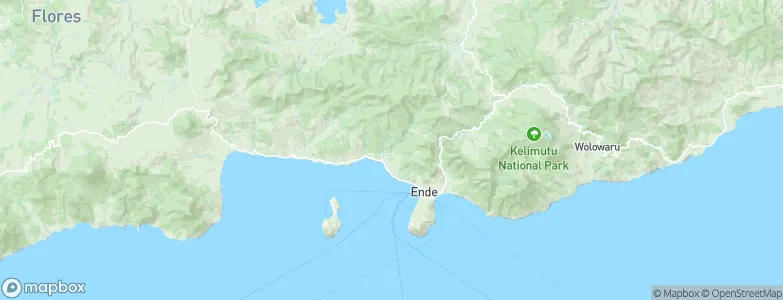 Kombandaru, Indonesia Map