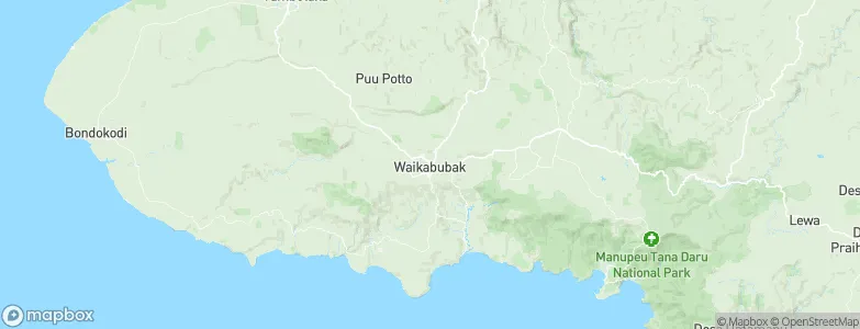 Komerda, Indonesia Map