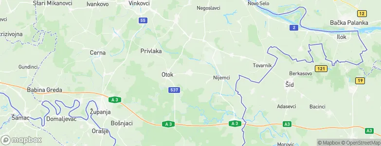 Komletinci, Croatia Map
