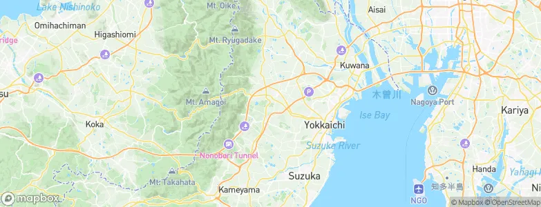 Komono, Japan Map