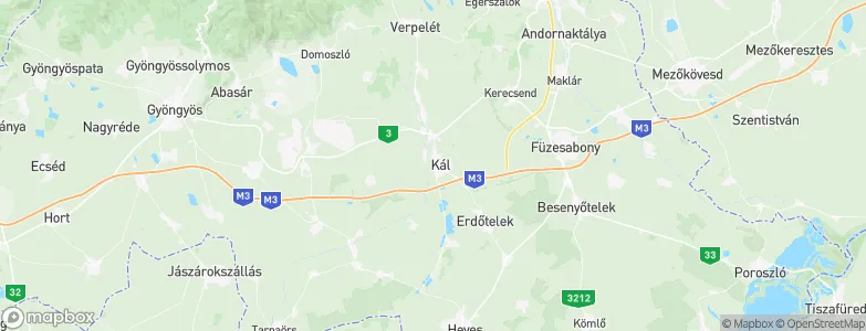 Kompolt, Hungary Map