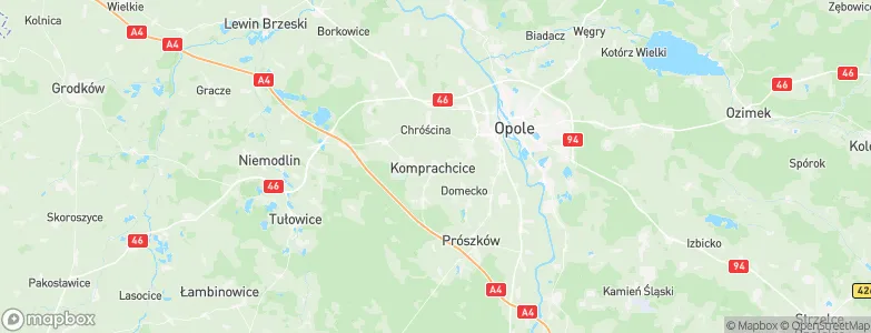 Komprachcice, Poland Map