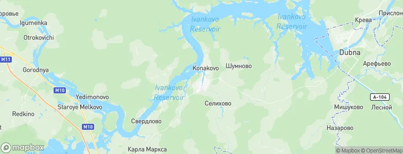 Konakovo, Russia Map