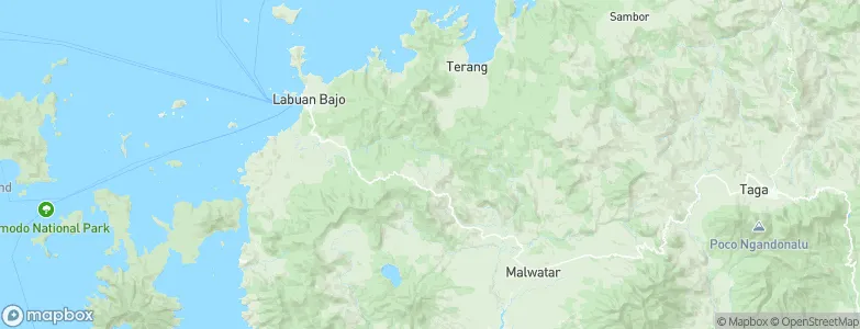 Kondas, Indonesia Map