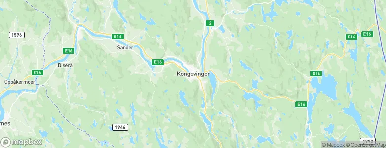Kongsvinger, Norway Map