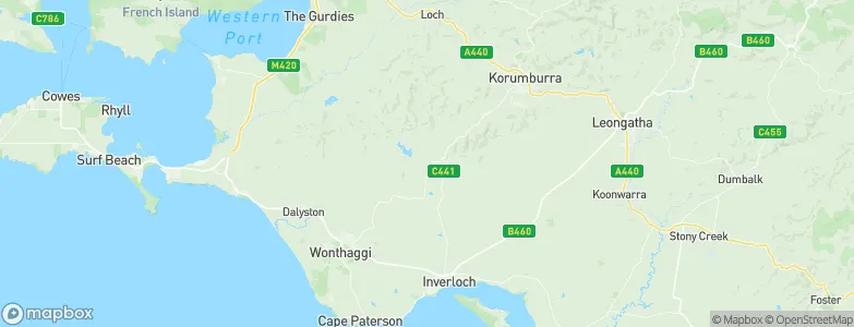 Kongwak, Australia Map
