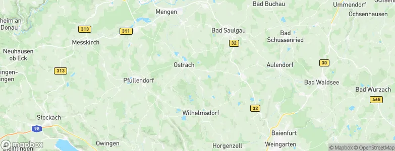 Königseggwald, Germany Map