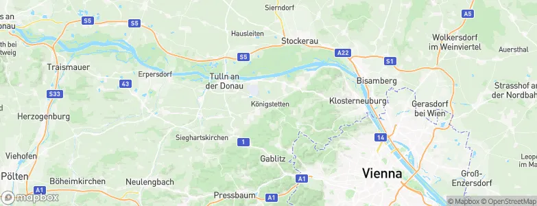 Königstetten, Austria Map