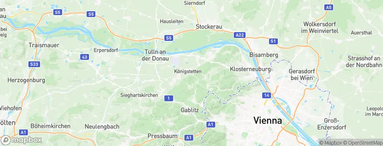 Königstetten, Austria Map