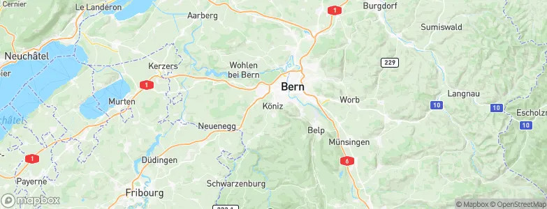 Köniz, Switzerland Map