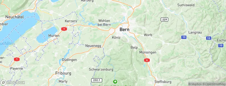 Köniz, Switzerland Map