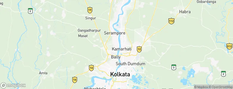 Konnagar, India Map